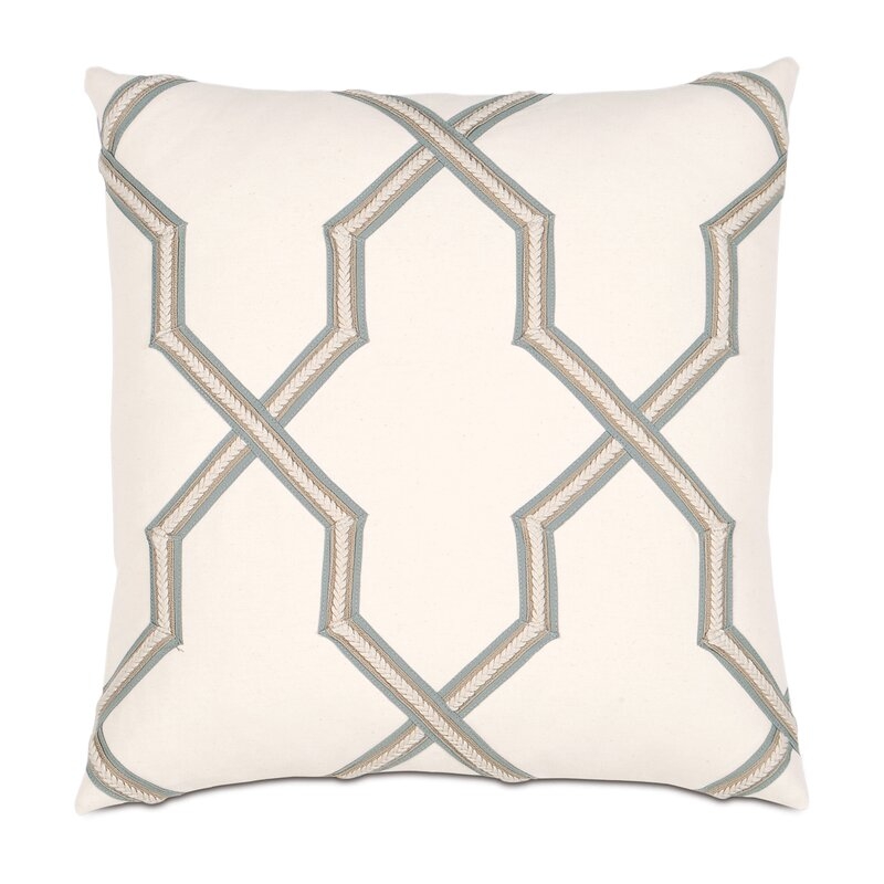 Eastern Accents Emory Adler Cotton Throw Pillow Cover & Insert - Image 0