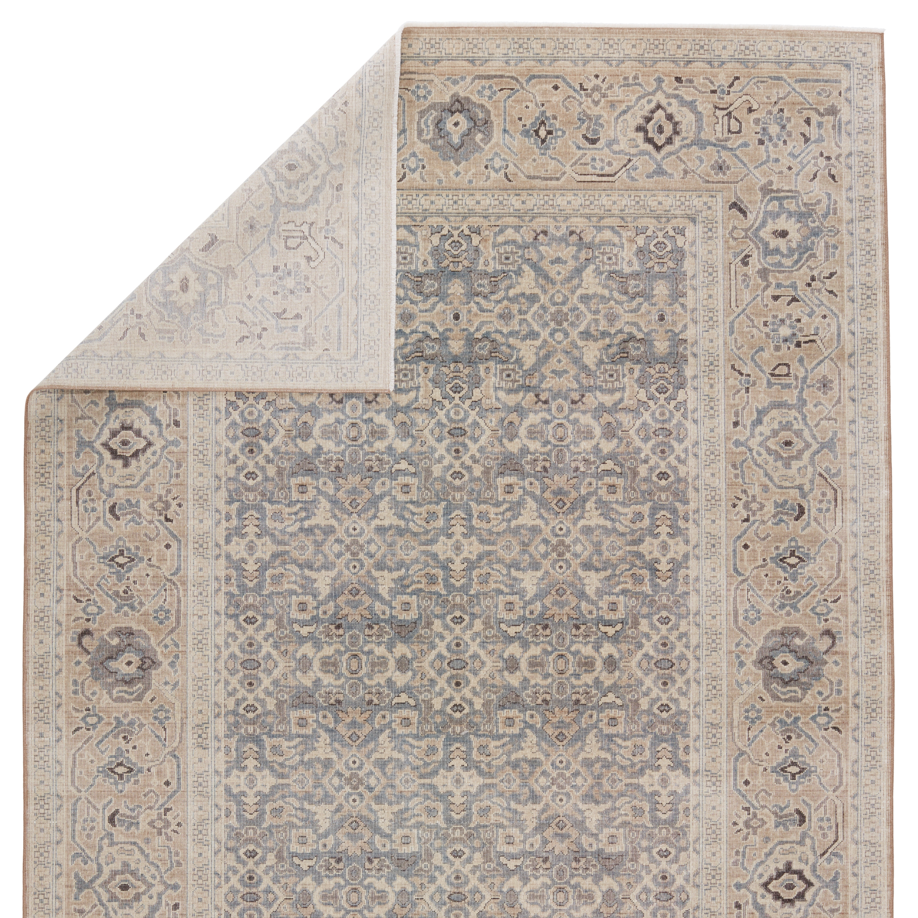 Vincien Oriental Beige/ Light Gray Area Rug (9'X12') - Image 2