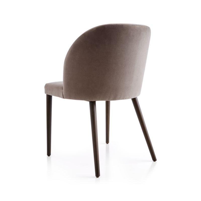 Camille Taupe Italian Dining Chair - Image 5
