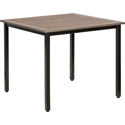 Lorell Charcoal Outdoor Table - Image 0