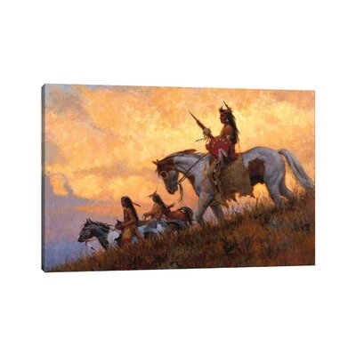 Land Of The Crow by Joe Velazquez - Wrapped Canvas Painting - Image 0