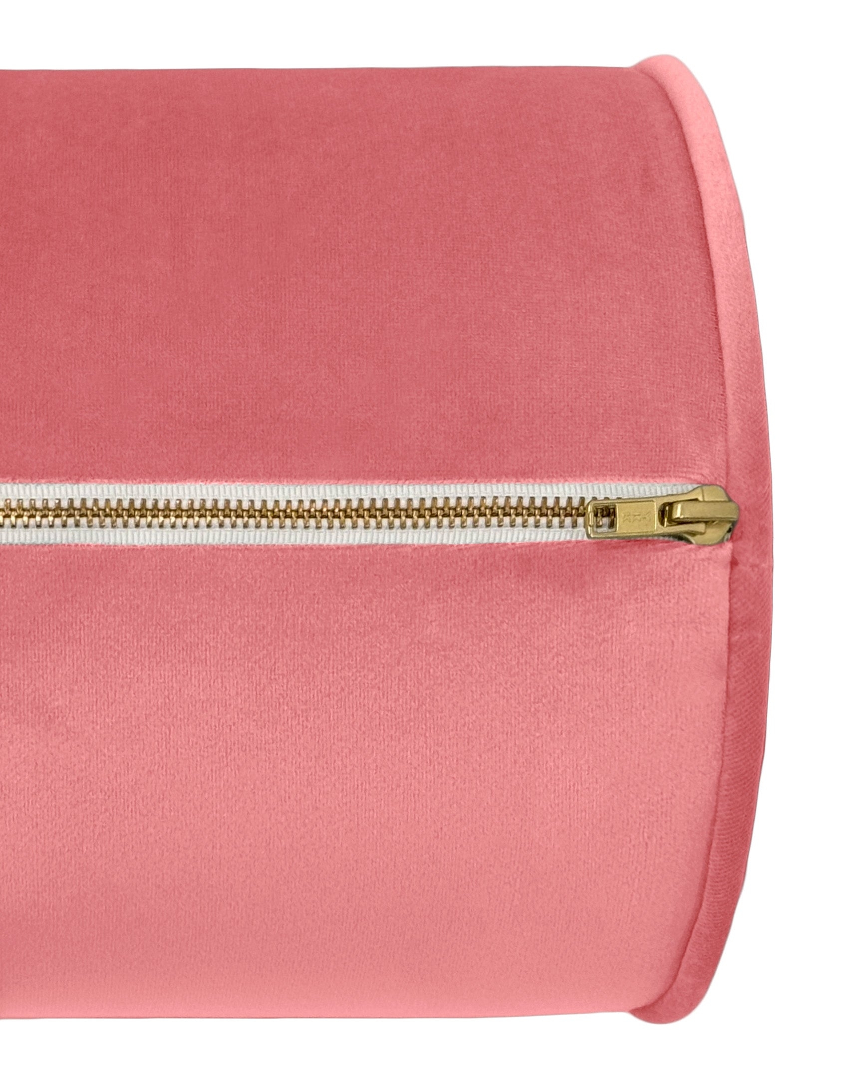 THE BOLSTER :: MELROSE VELVET // ROSÉ PINK - QUEEN // 9" X 36" - Image 3