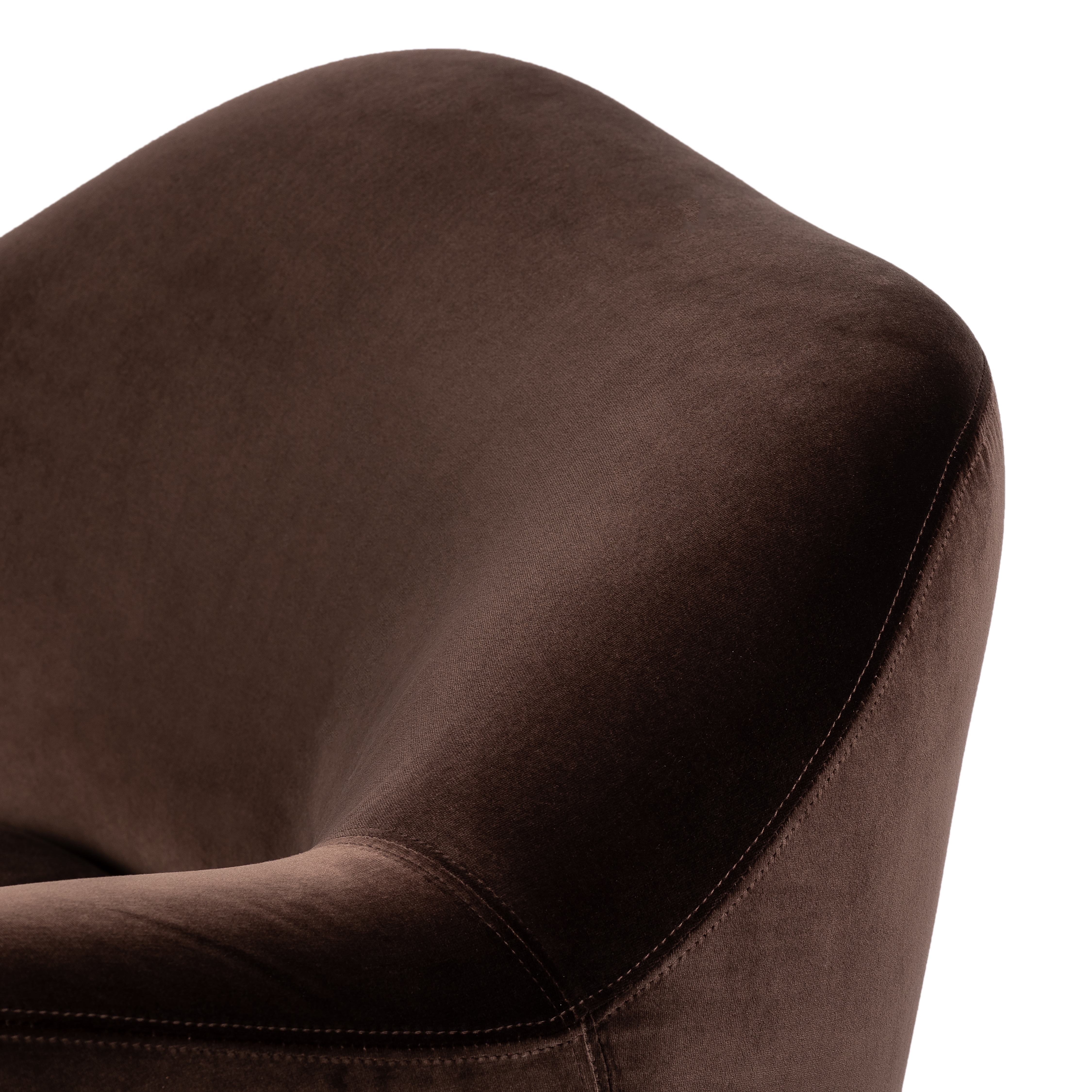 Julius Swivel Chair - Surrey Cocoa - Image 10