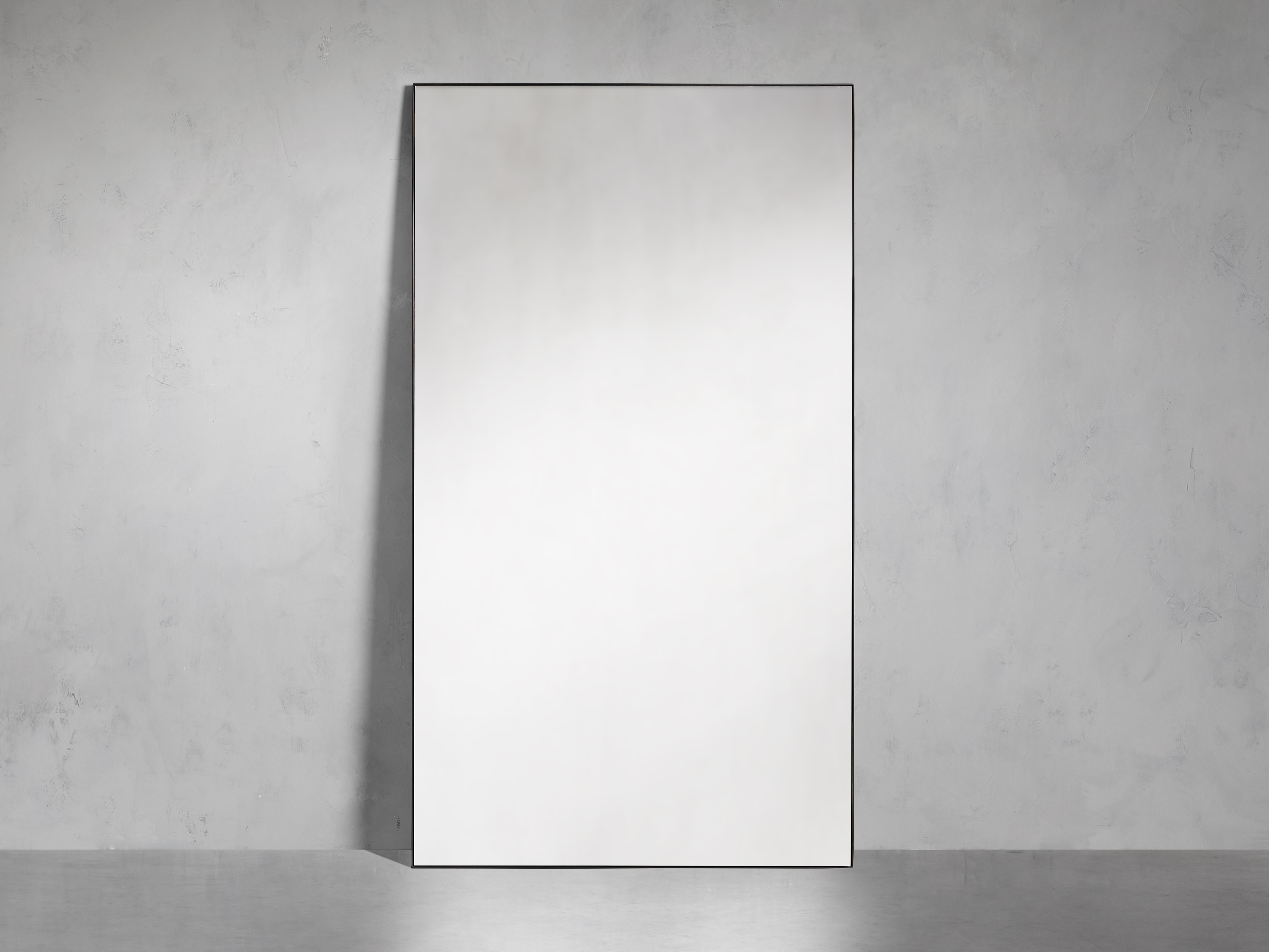 Lira Grand Floor Mirror in Metal Black - Image 0