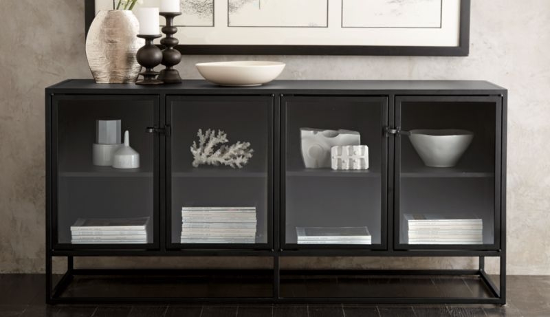 Casement Black Large Sideboard - Image 3