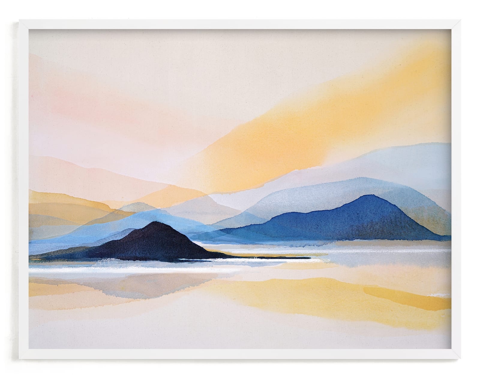 Mountain In The Calm Light Limited Edition Fine Art Print 2 - Image 0