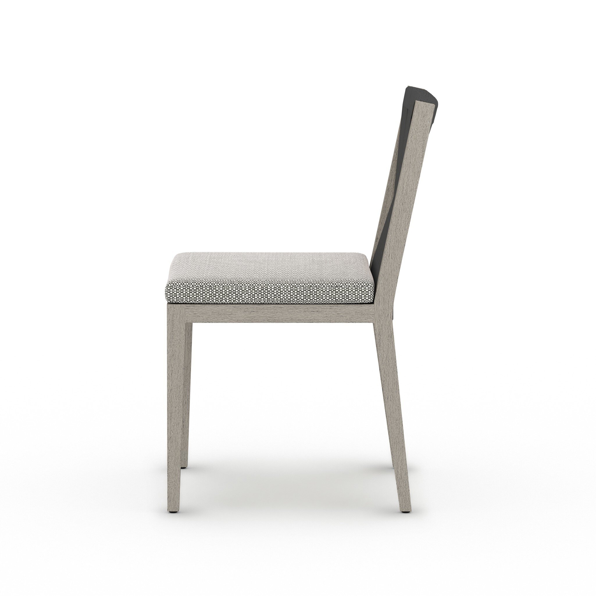 Sherwood Outdoor Dining Chair, Weathered Grey - Faye Ash - Image 2