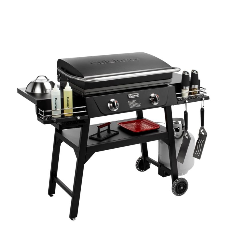 Cuisinart ® 28" Outdoor Griddle with Hood - Image 4