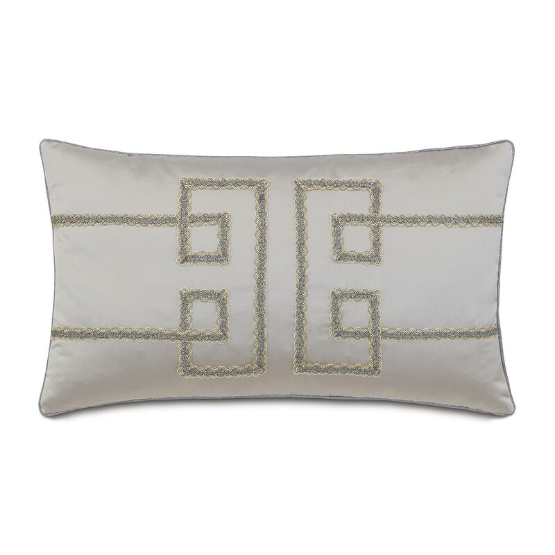 Eastern Accents Nerissa Greek Key Lumbar Pillow - Image 0