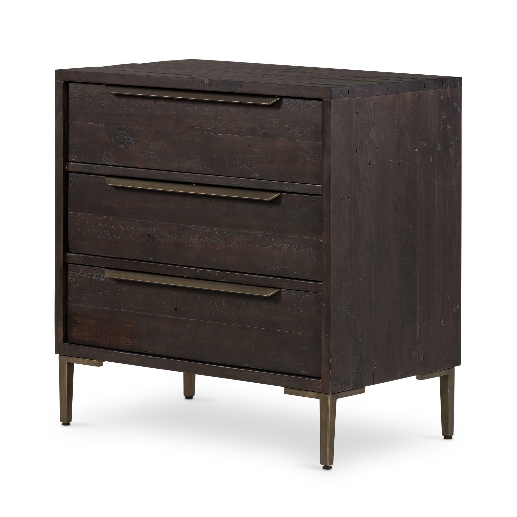 Wyeth 3 Drawer Dresser - Dark Carbon - Image 0