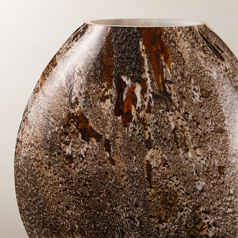 Alborz Brown Glass Vase - Image 2
