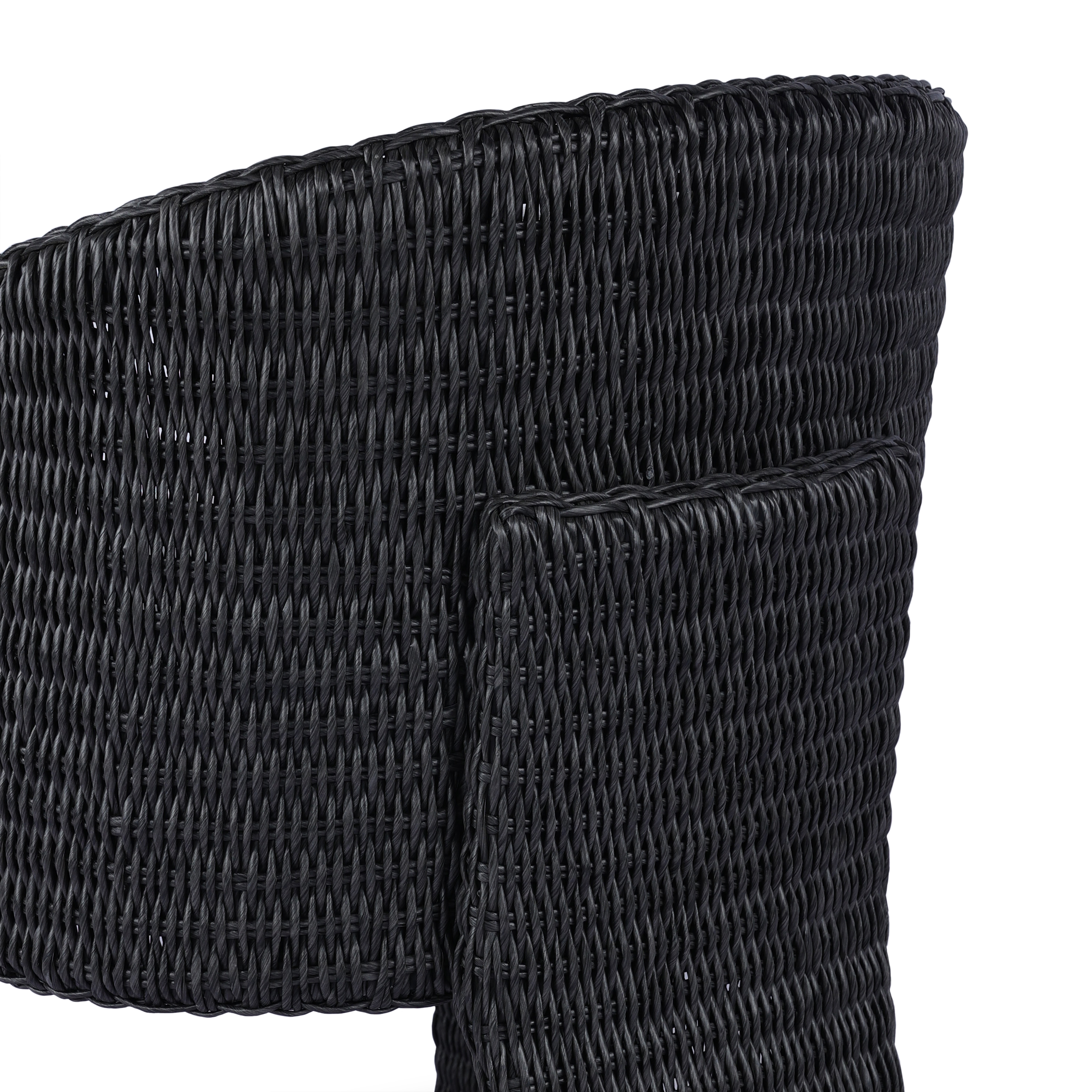 Fae Outdoor Dining Chair-Vintage Coal - Image 12