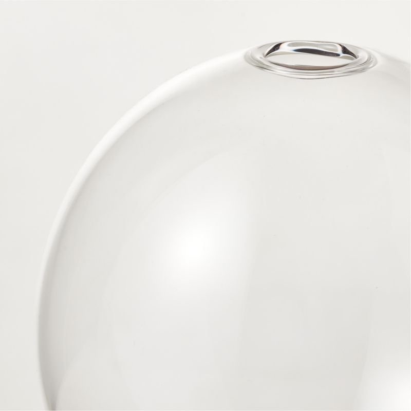 Everlasting Neva Round Glass Taper Candle Holder - Image 1