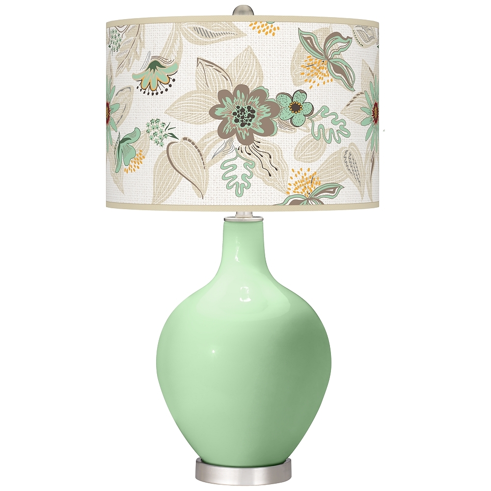 Flower Stem Mid Summer Ovo Table Lamp - Image 0