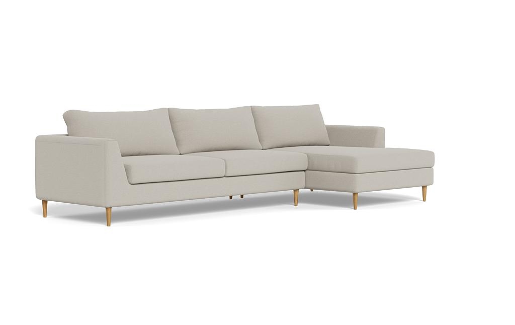 Asher 3-Seat Right Chaise Sectional - Image 1