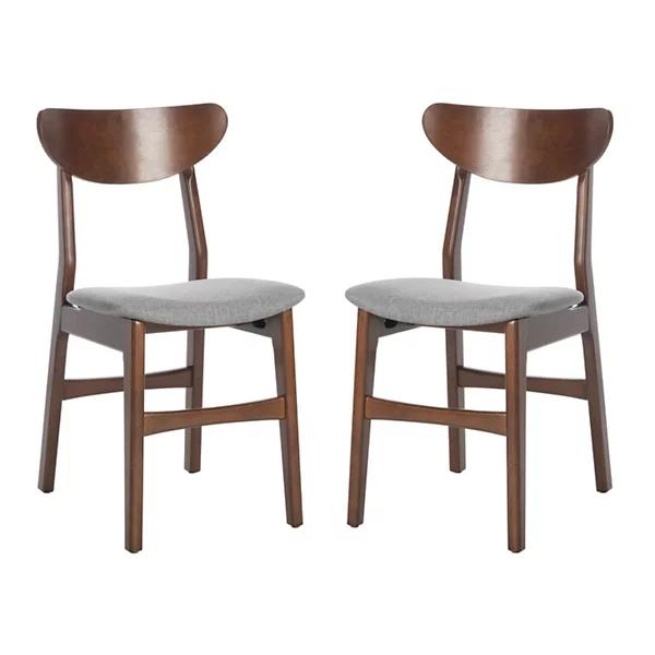Heitor Retro Upholstered Dining Chair, Set of 2 - Image 0
