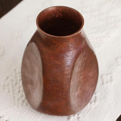 Ronetta Egg Copper Table Vase - Image 0