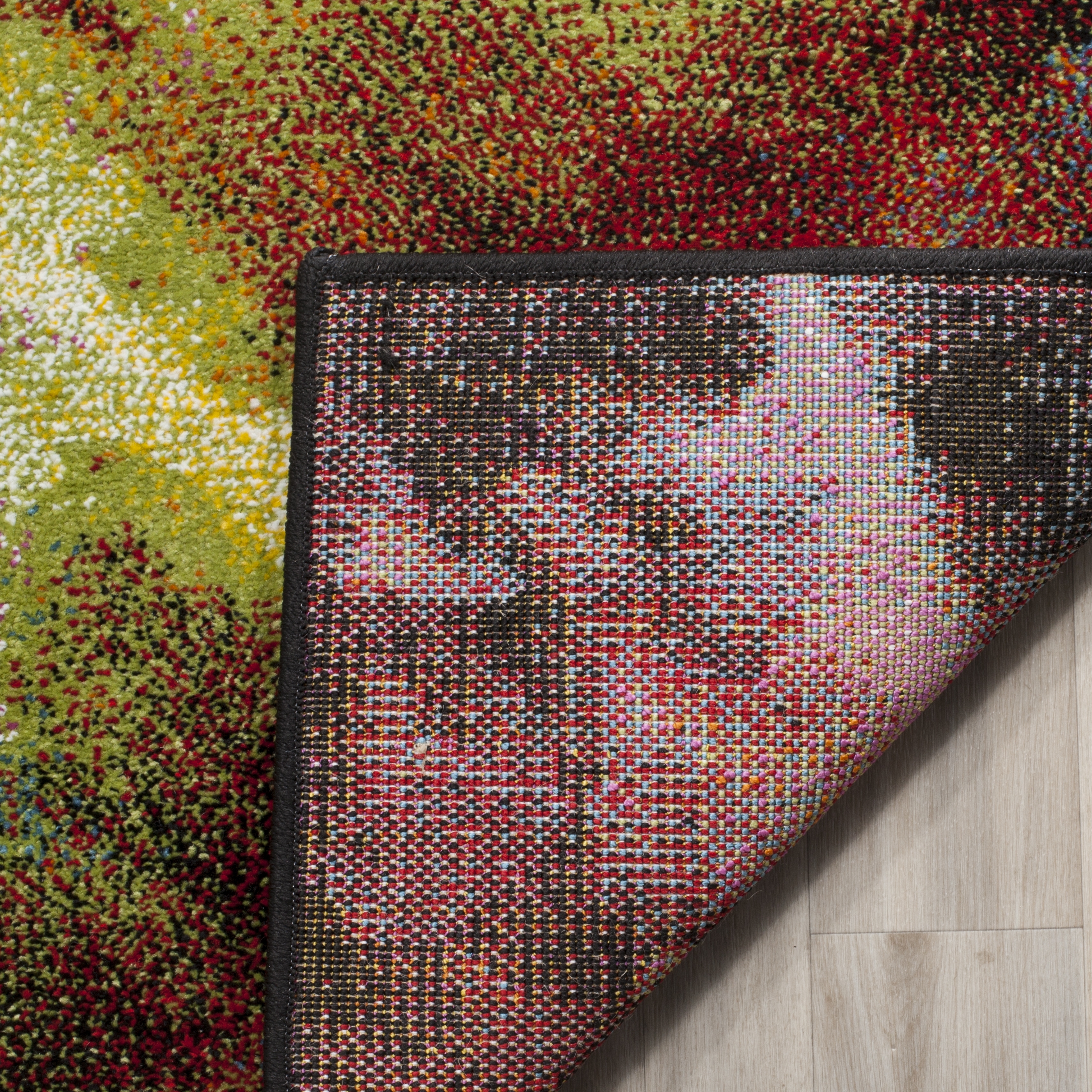 Arlo Home Woven Area Rug, GAL110A, Multi,  2' 7" X 5' - Image 2