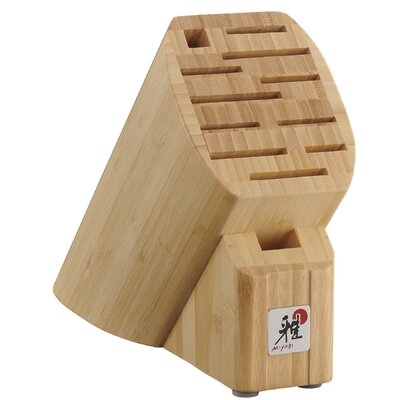 Miyabi 12 Slot Bamboo Knife Block - Image 0
