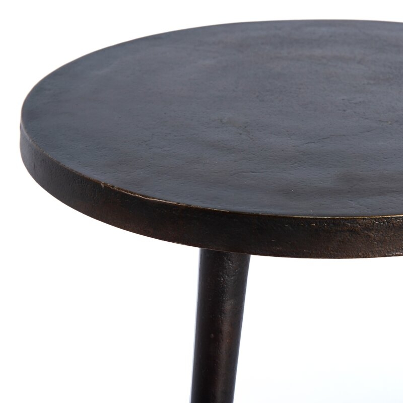 Casted Aluminum Side Table - Image 4