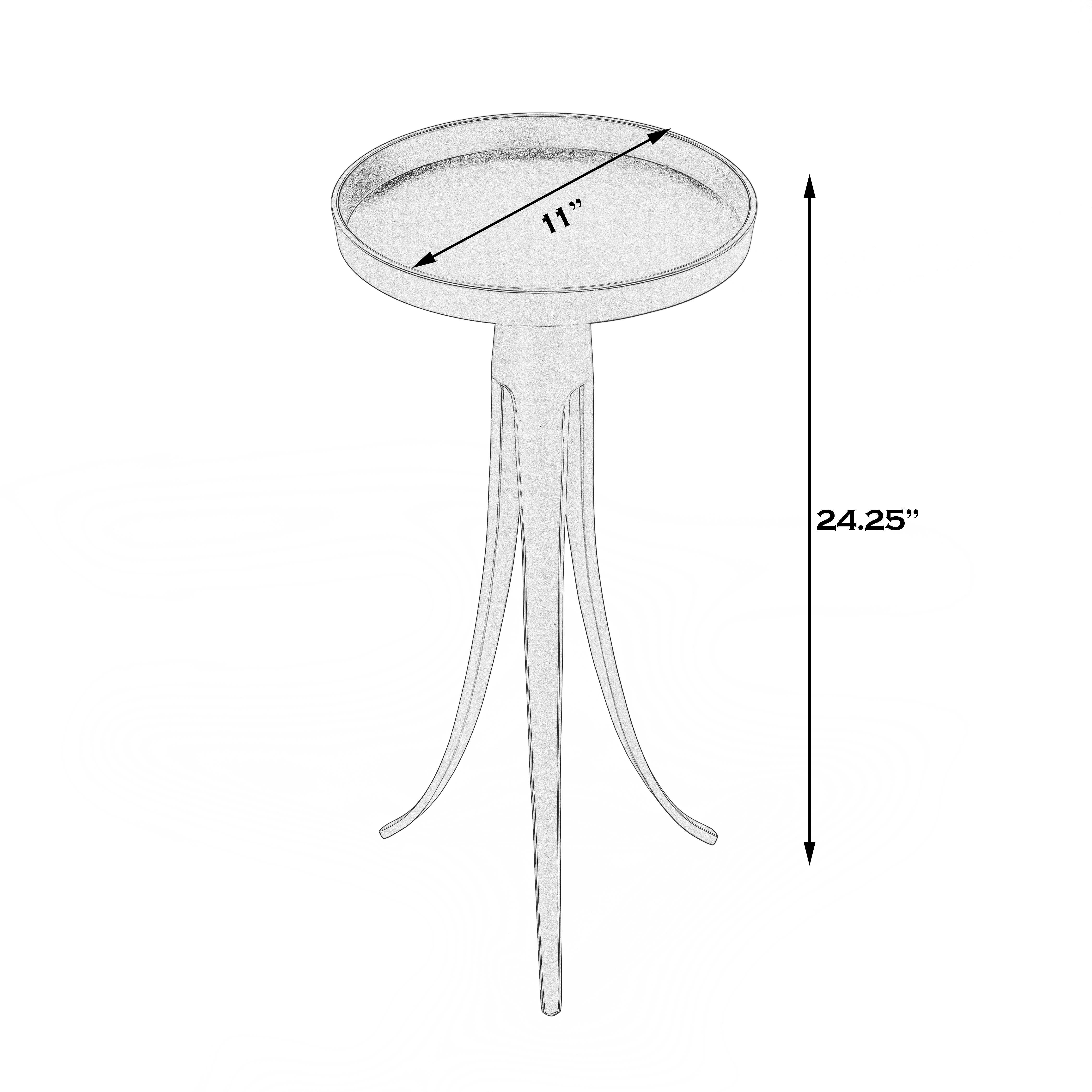 Monique Metalworks Side Table - Image 2