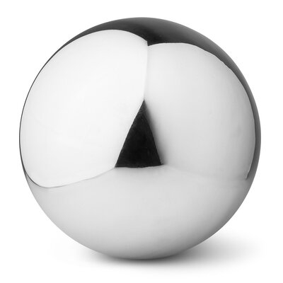 Round Silver Ball Decoration - Image 0