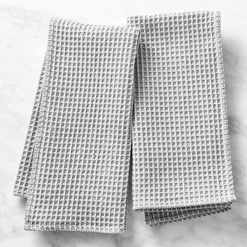 Oversized Waffle Weave Towels, 20" X 30", Charcoal - Image 0