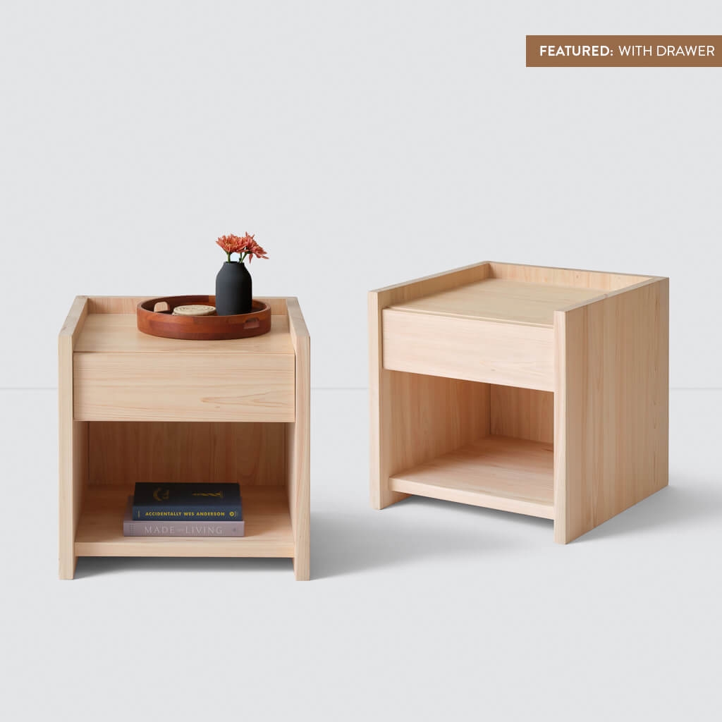 The Citizenry Hinoki Wood Nightstand | Light Wood - Image 8