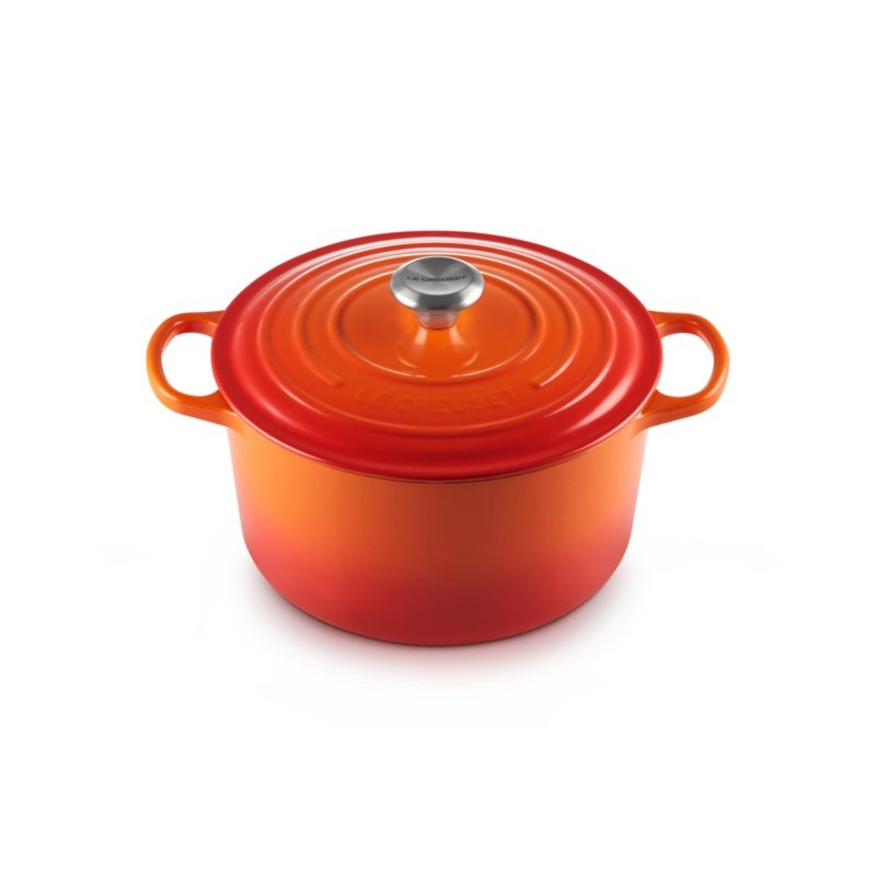 Le Creuset ® Signature 6.5-Qt. Flame Enameled Cast Iron Deep Round Oven - Image 3