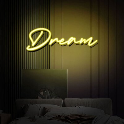 Dream Neon Sign With Different Sizes - Image 0
