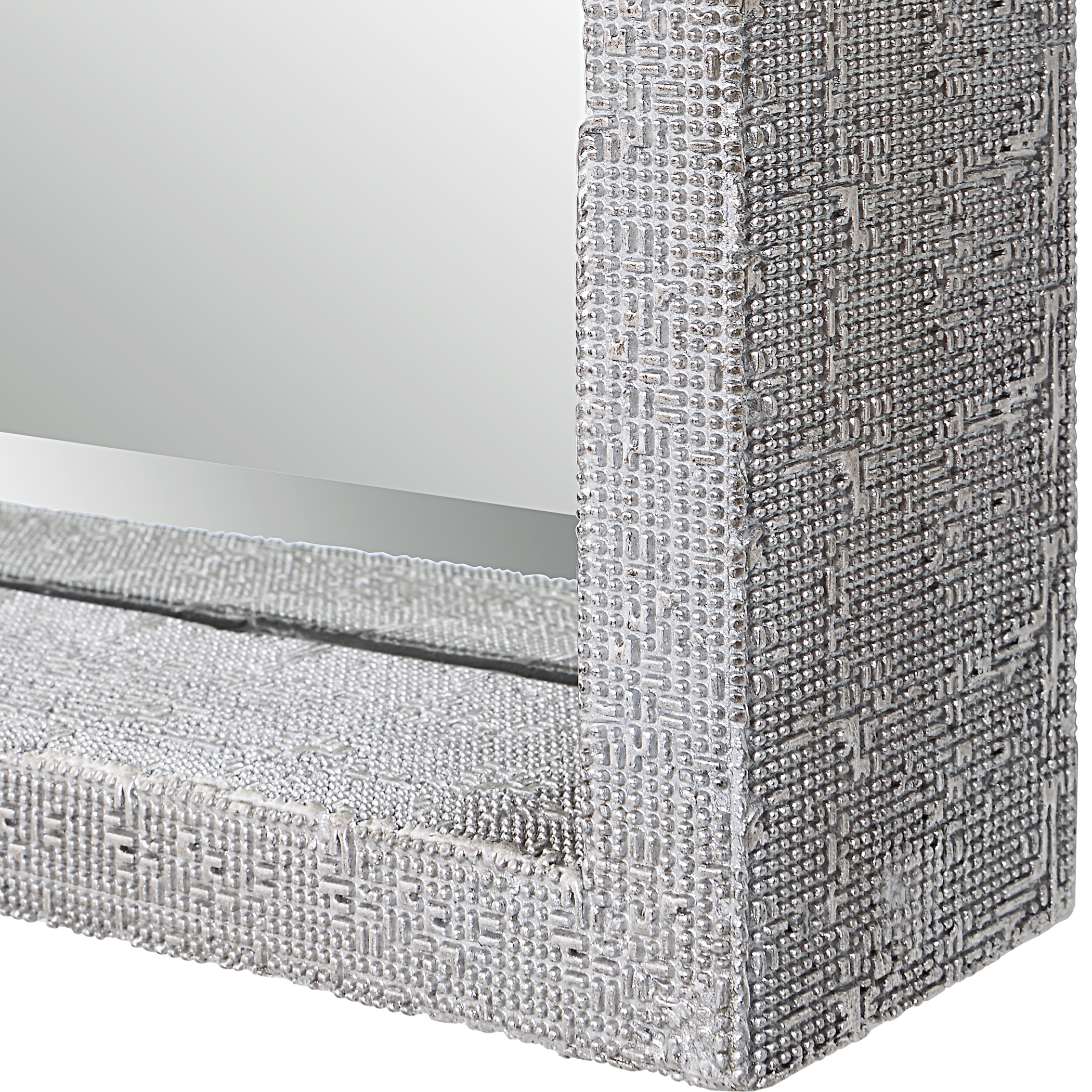 Omega Oversized Silver Mirror - Image 4