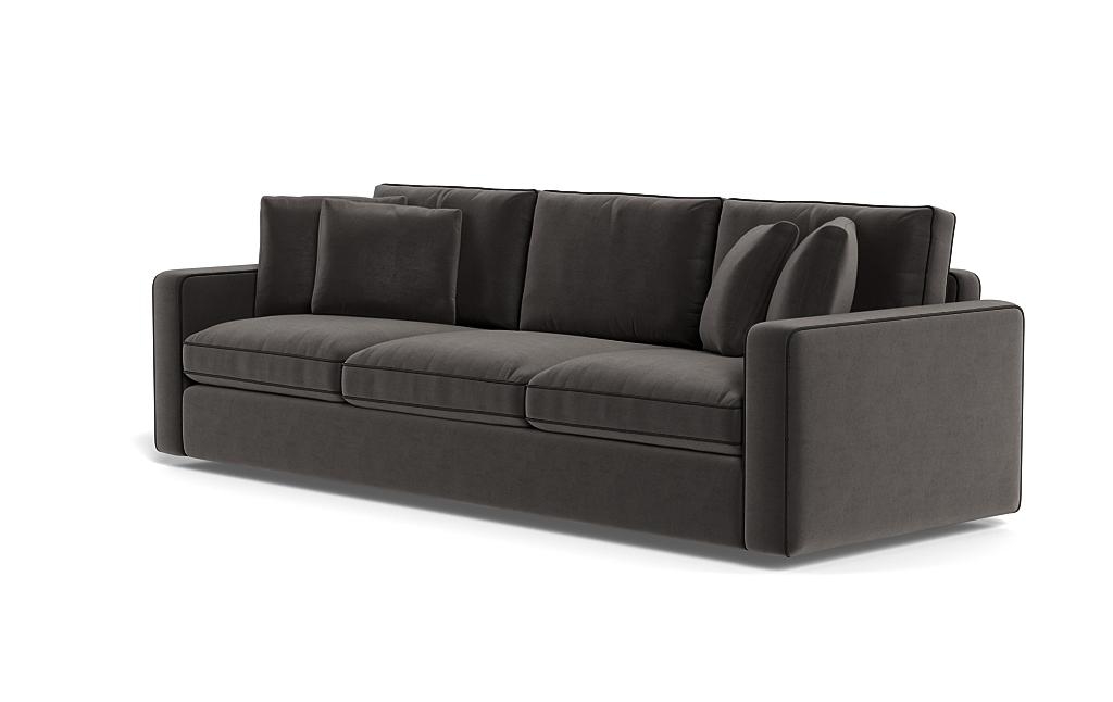 James 3-Seat Sofa with Contrast Piping - Image 2