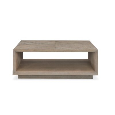 Floor Shelf Coffee Table with Storage - Image 0