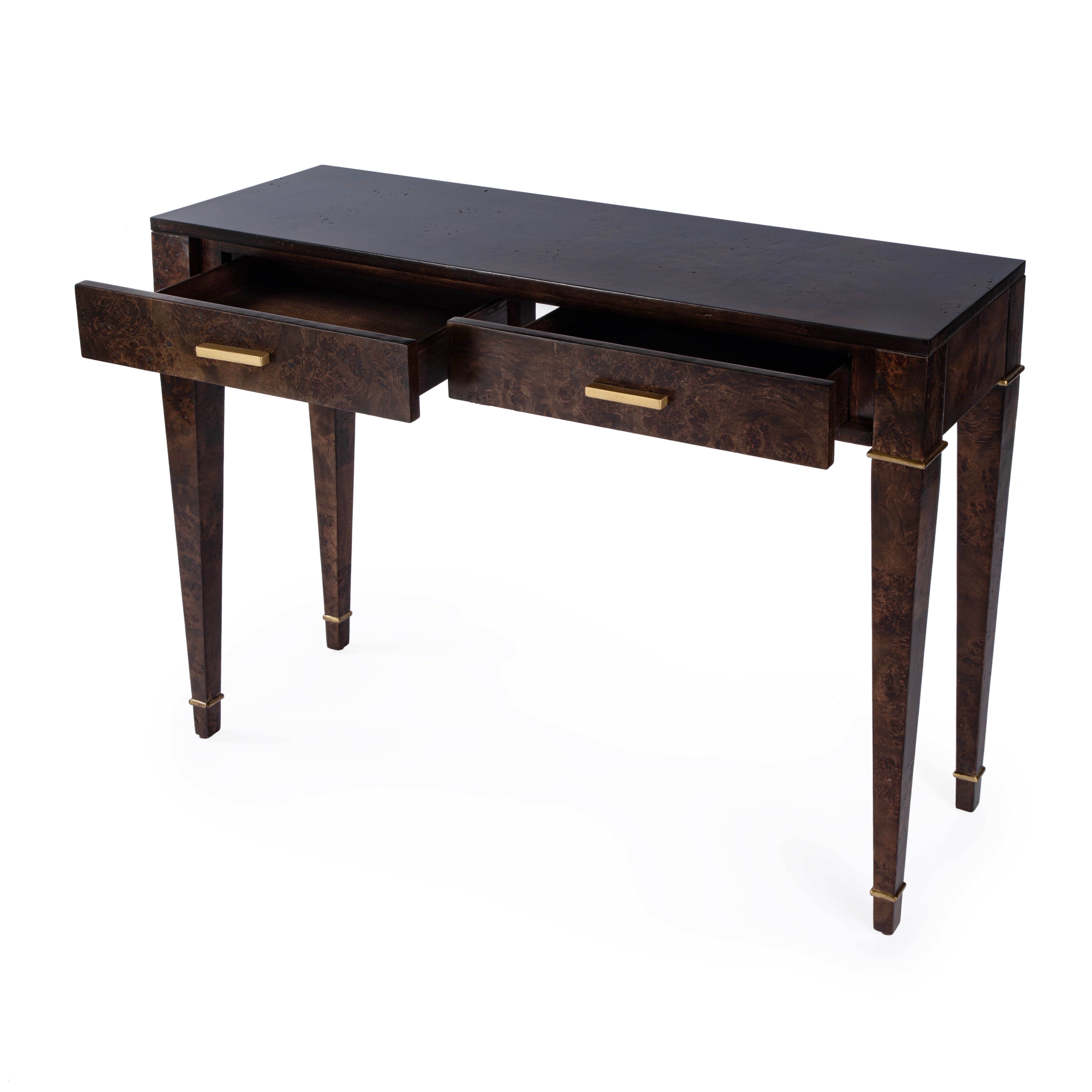 Kai Dark Burl Console Table - Image 1
