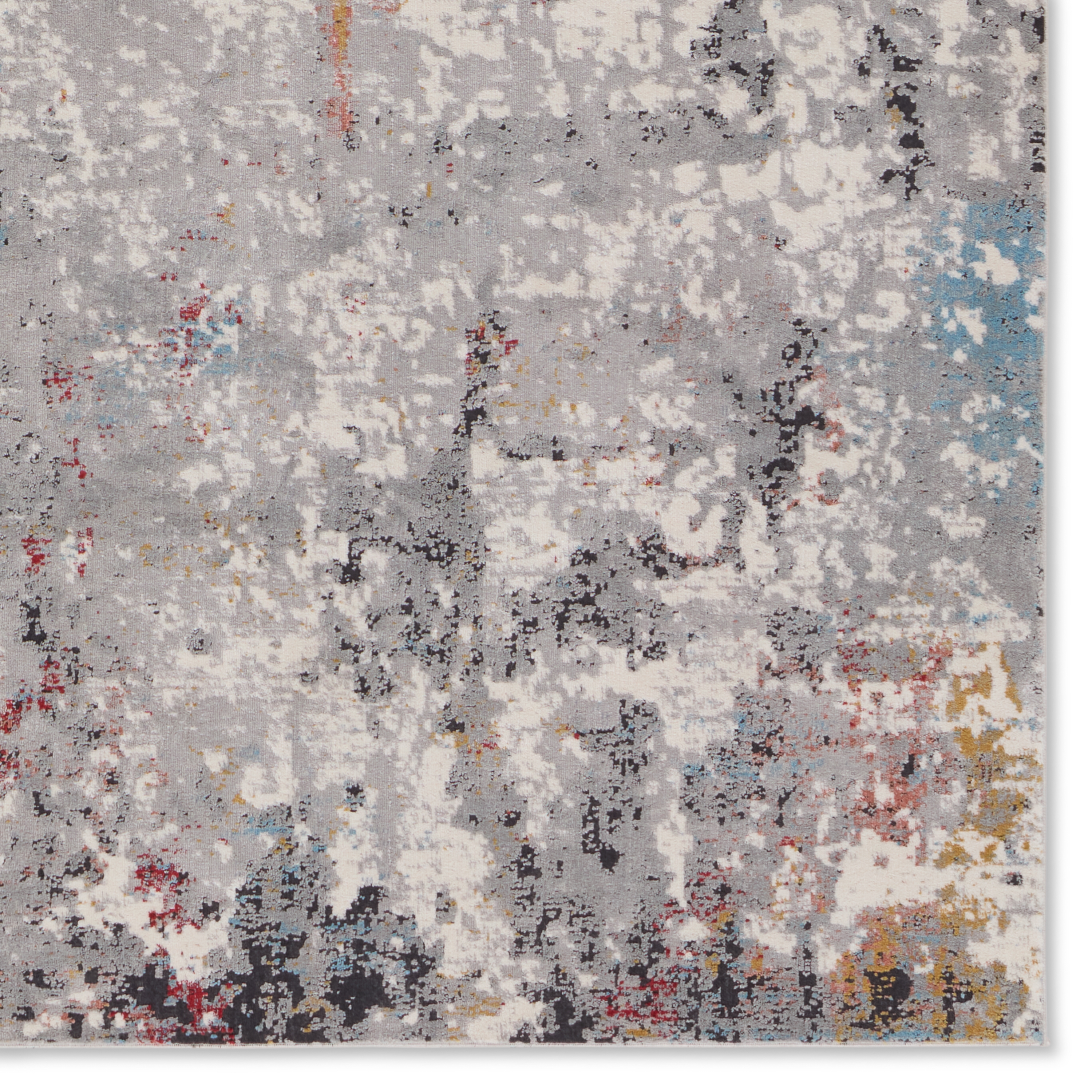 Vasari Abstract Gray/White Area Rug (9'X12') - Image 3
