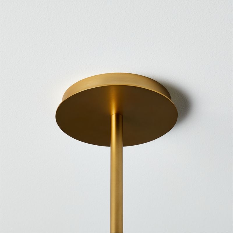 Alavanca Oxidized Brass Pendant Light - Image 3