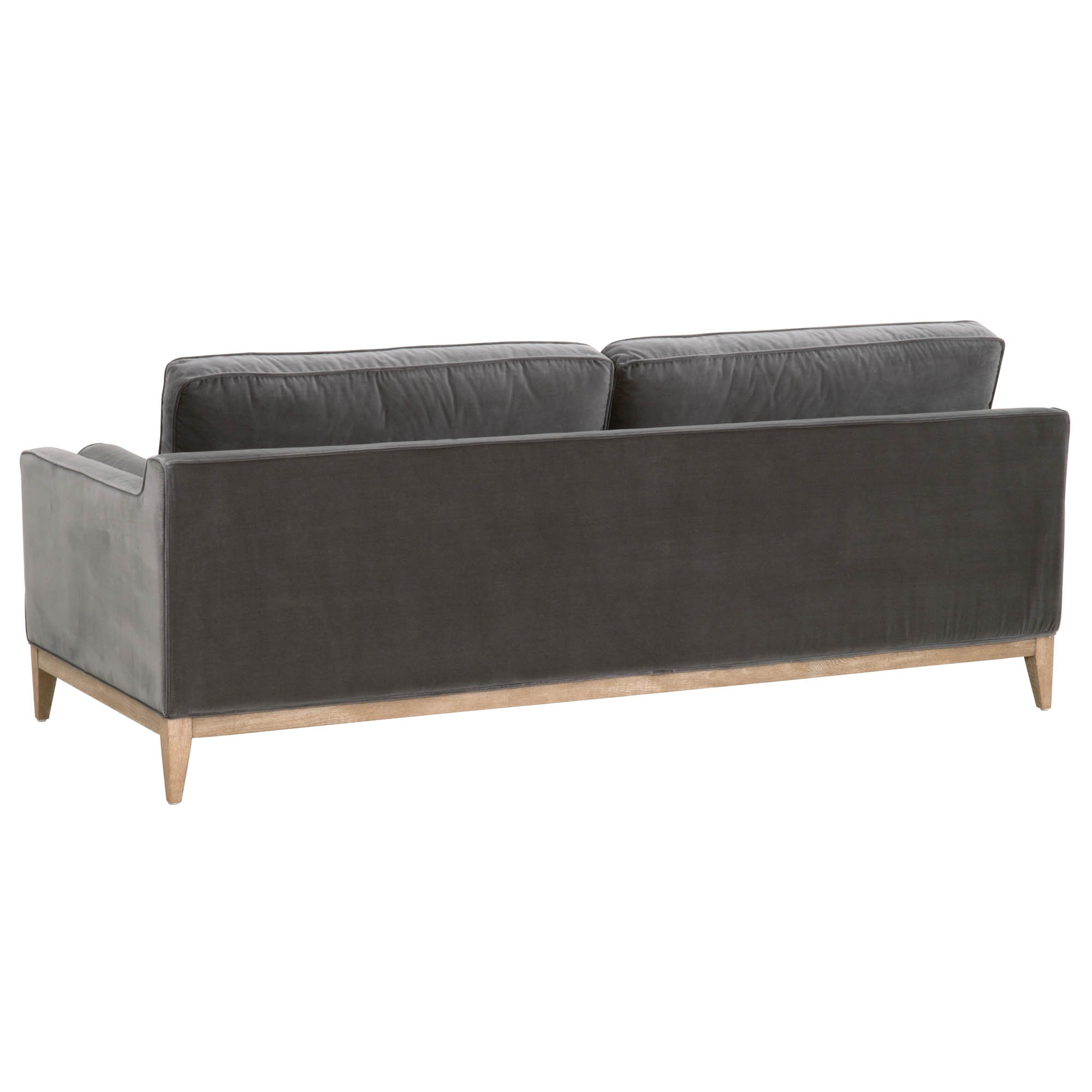 Parker Post Modern Sofa, Charcoal, 86" - Image 4