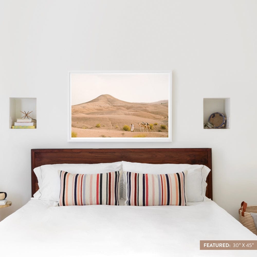 The Citizenry Agafay Desert Wall Art No Frame | 20 in. x 30 in. | Brown - Image 3