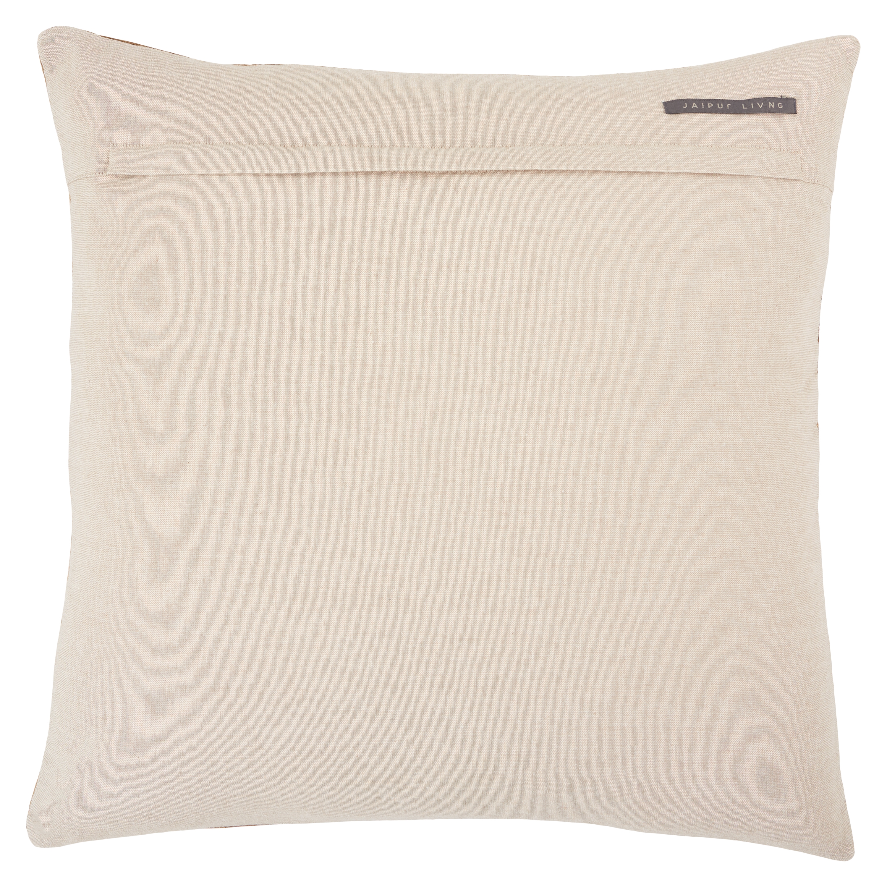 Design (US) Brown 22"X22" Pillow - Image 1