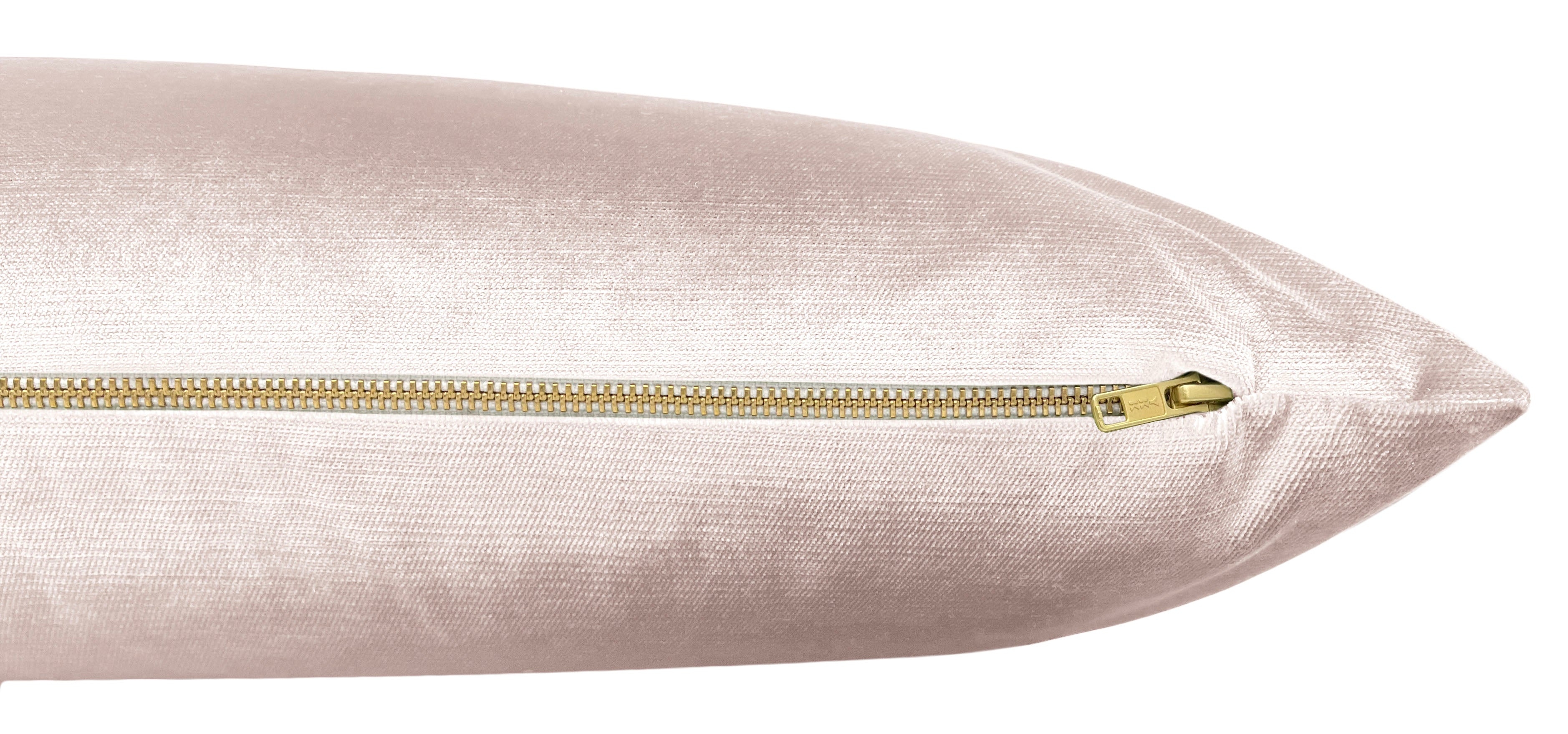 THE XL LUMBAR :: FAUX SILK VELVET // BALLET - BY THE YARD - Image 1