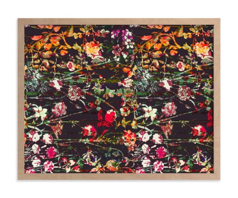 Painted Midnight Garden Limited Edition Fine Art Print 1 - Image 0