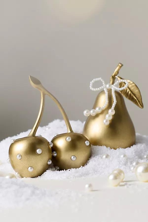 Colette Pearl Gold Fruit Object - Image 0