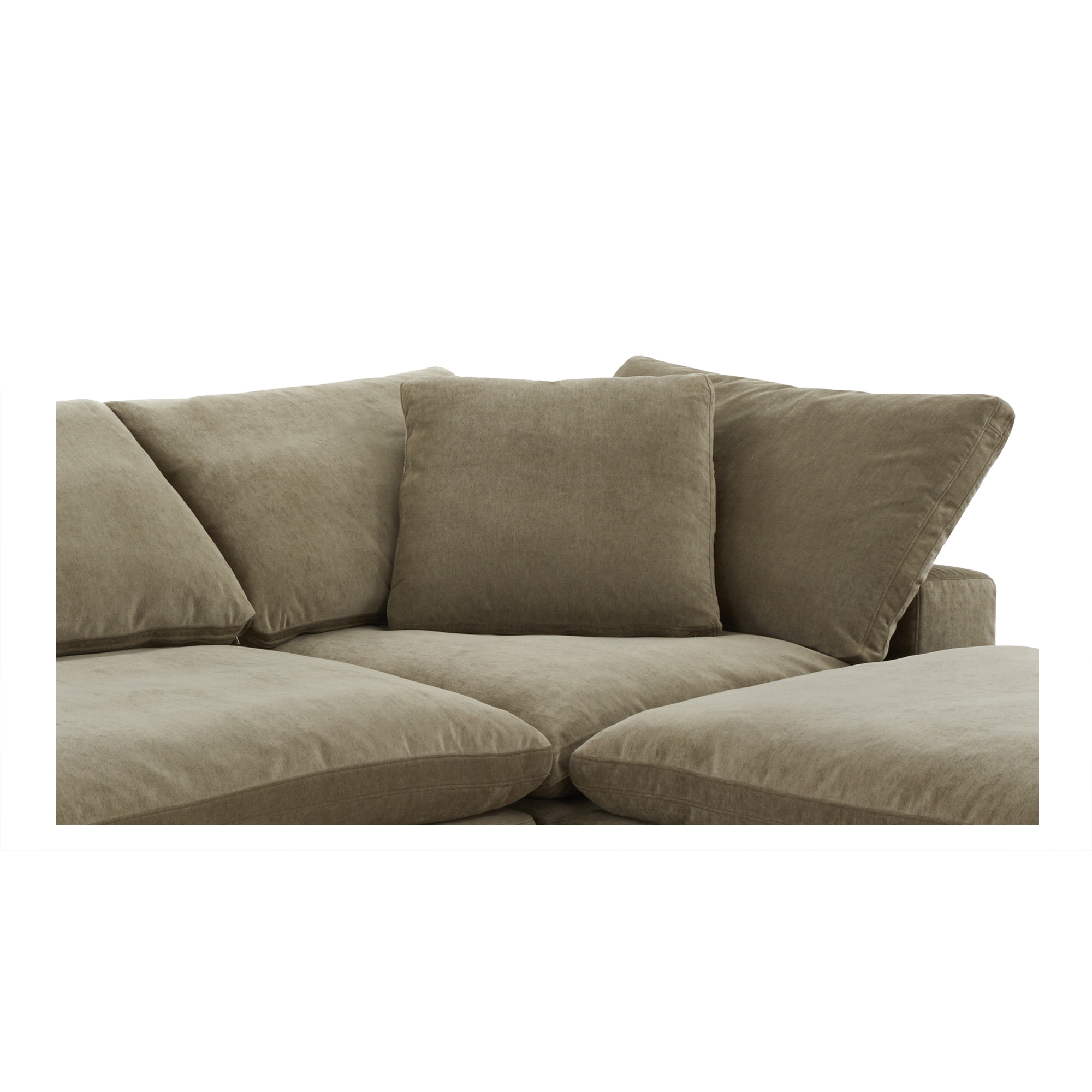 Clay Lounge Modular Sectional Desert Sage - Image 5