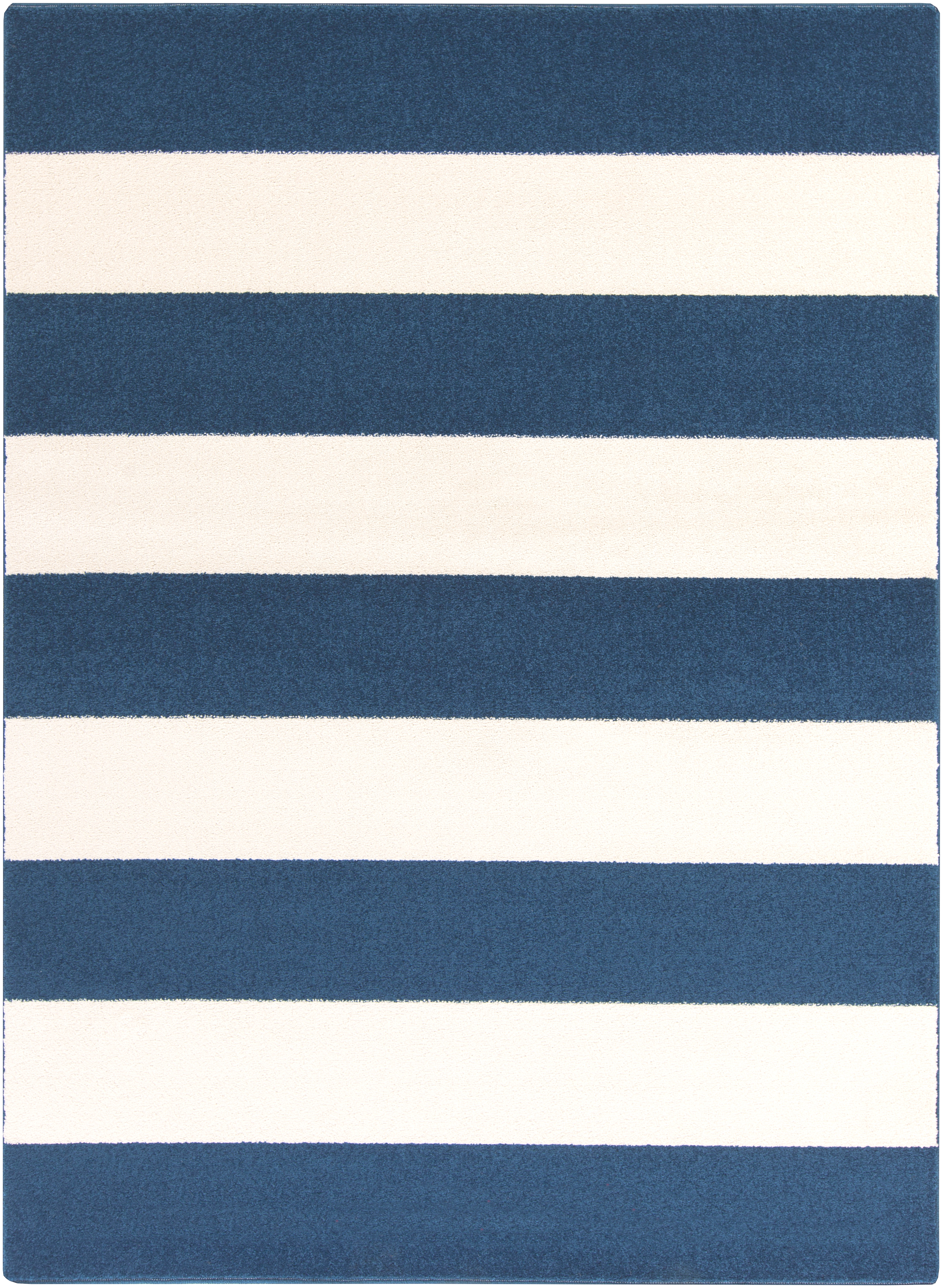 Horizon Blue Indoor 2' x 2'11" Machine Woven Rug - Image 0