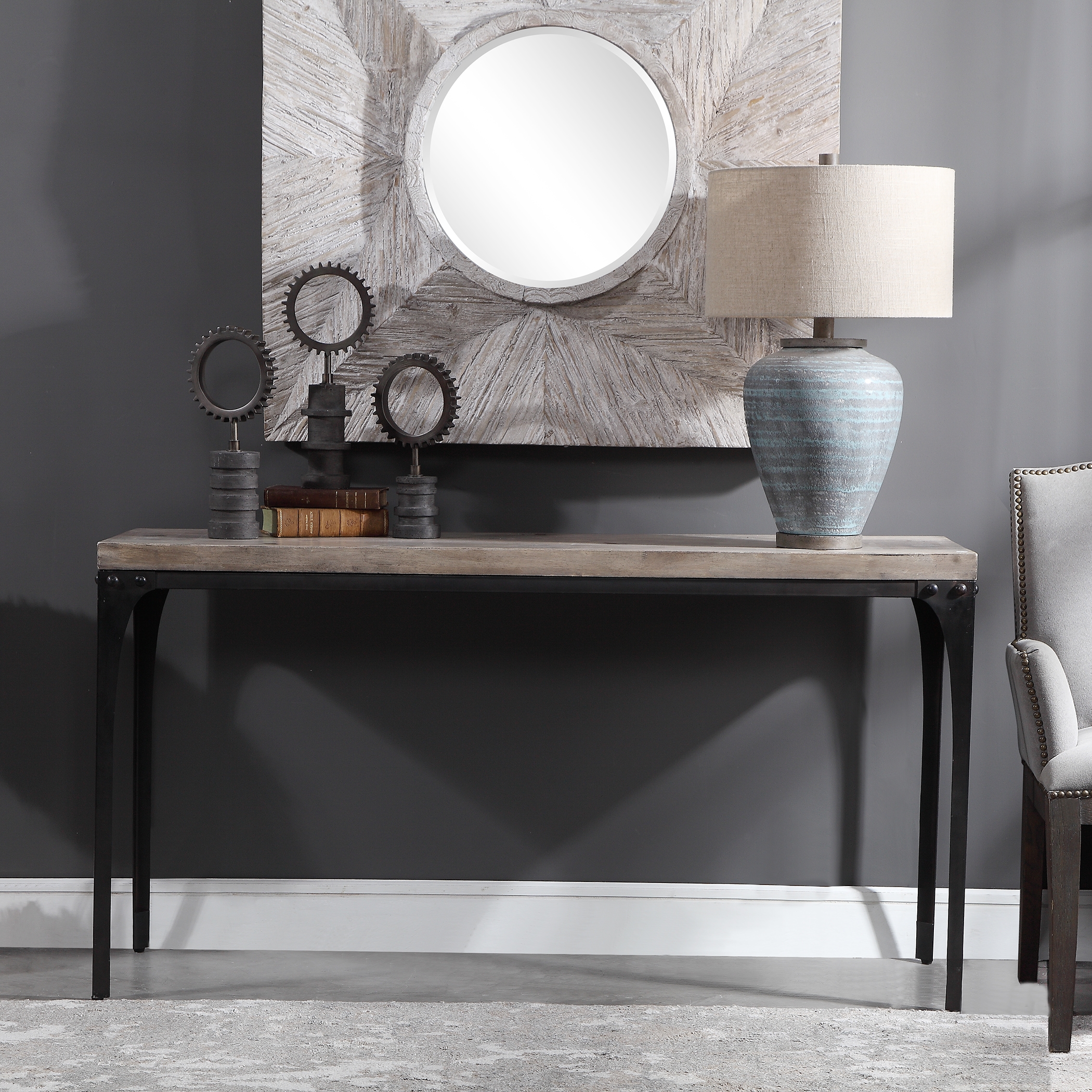 Blaylock Industrial Console Table - Image 2