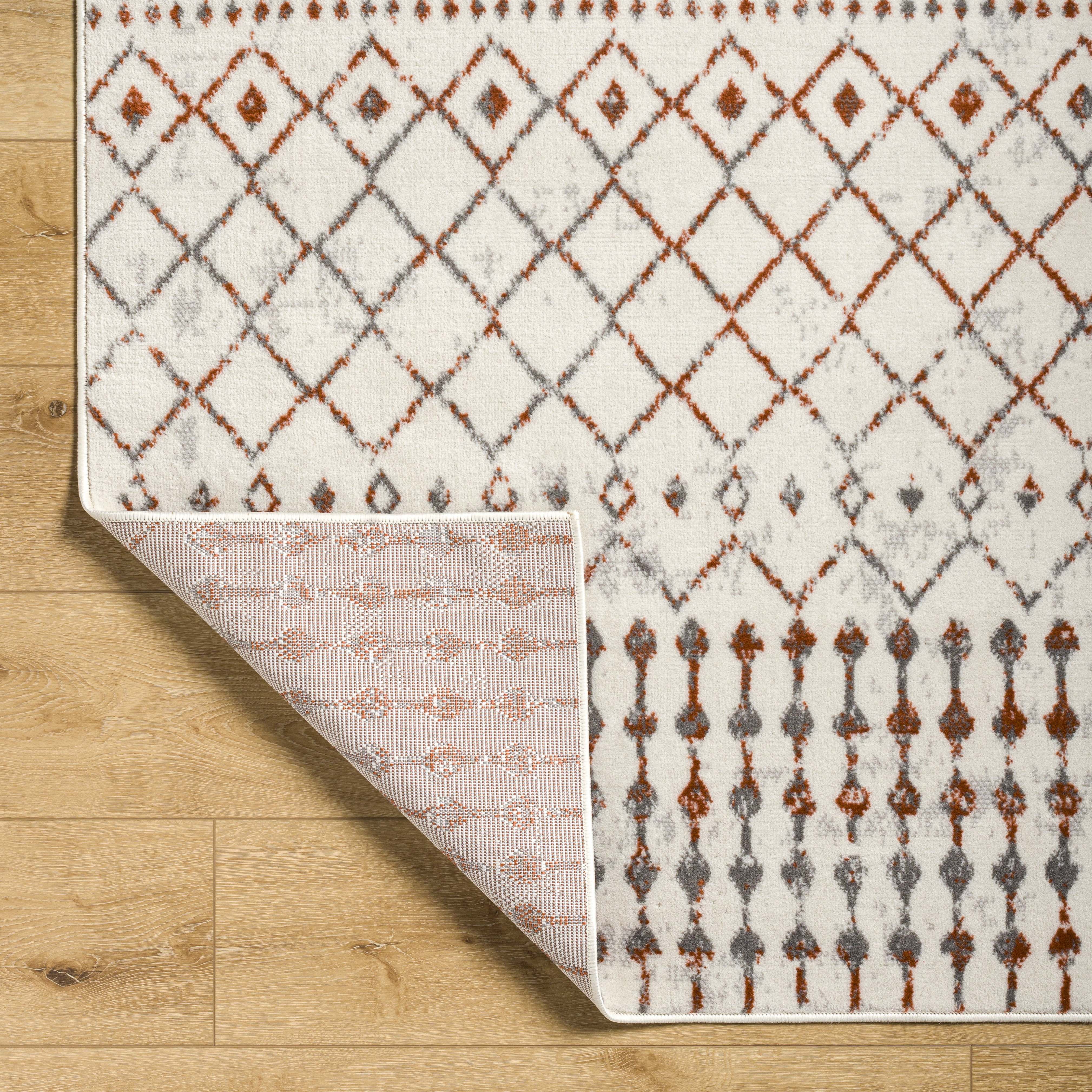 Pisa Beige Indoor 7'10" x 10' Machine Woven Rug - Image 4