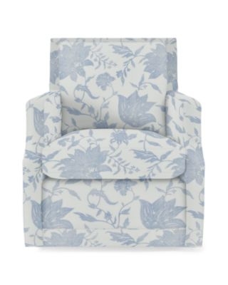 Grady Notch Arm Swivel Chair - Thumbnail 5