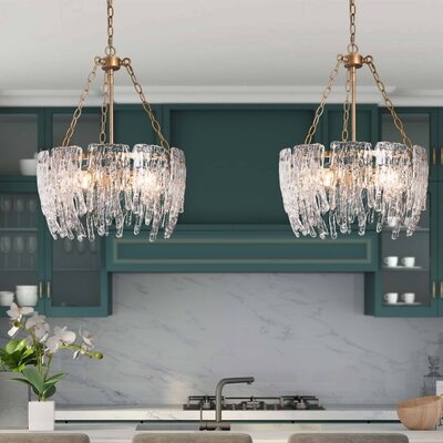 Mattei 4 - Light Statement Drum Chandelier - Image 0