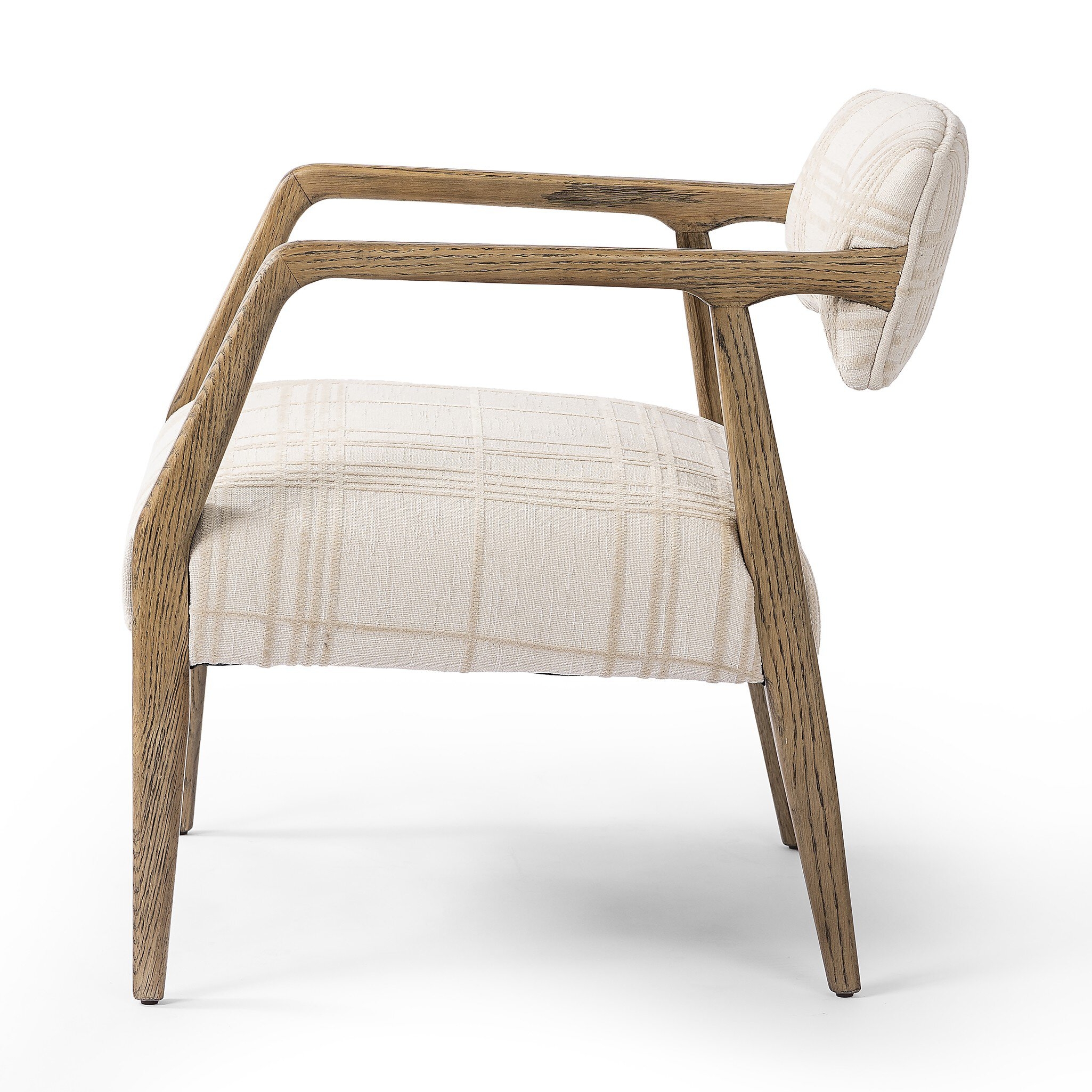 Tyler Armchair - Sheffield Ivory - Image 2