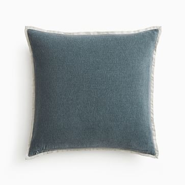 Classic Cotton Velvet Pillow Cover, 12"x21", Adobe Rose - Image 3